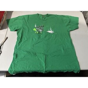 Woot Winning The Race Green XL Tshirt